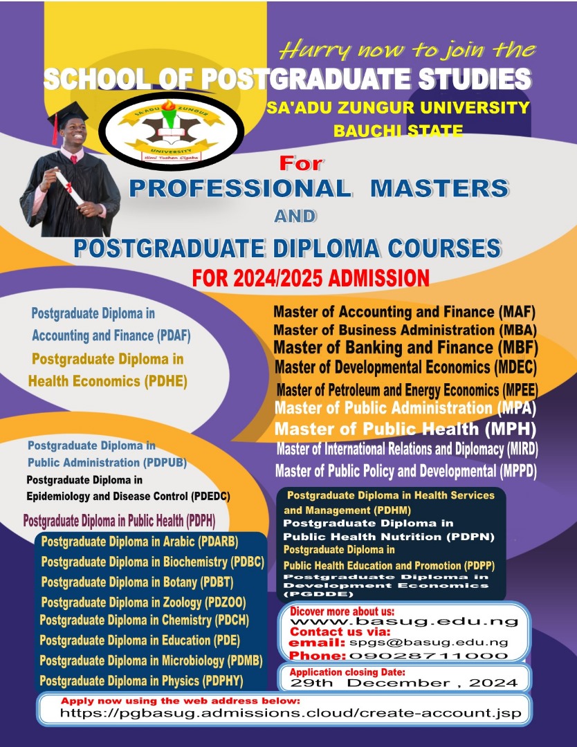 PG SCHOOL: Professional masters & postgraduate diploma courses